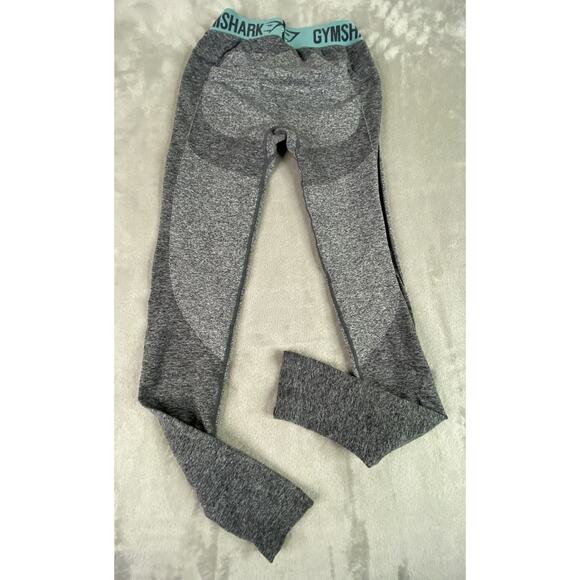 Gymshark | Womens | Compression Leggings | Teal waistband | Small | activewear - Picture 6 of 6